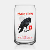 Crow Business Intelligence Analist Blikvorm Glas (Achterkant)