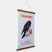 Crow Business Intelligence Analist Hangend Wandkleed (Gebogen)
