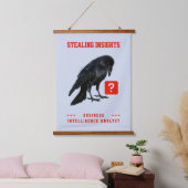 Crow Business Intelligence Analist Hangend Wandkleed (Slaapkamer)