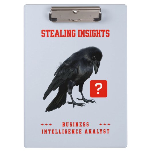 Crow Business Intelligence Analist Klembord (Voorkant)