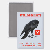 Crow Business Intelligence Analist Magneet (Voorkant / Achterkant)
