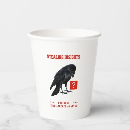 Crow Business Intelligence Analist Papieren Bekers (Voorkant)