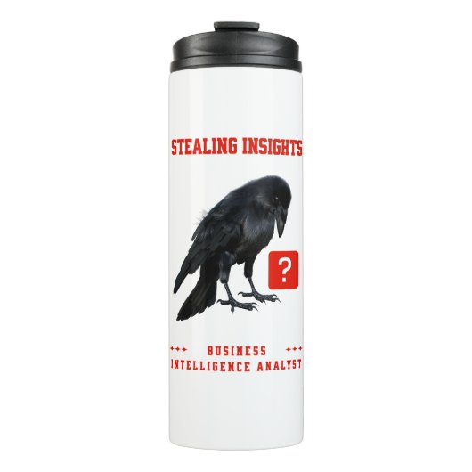 Crow Business Intelligence Analist Thermosbeker (Voorkant)