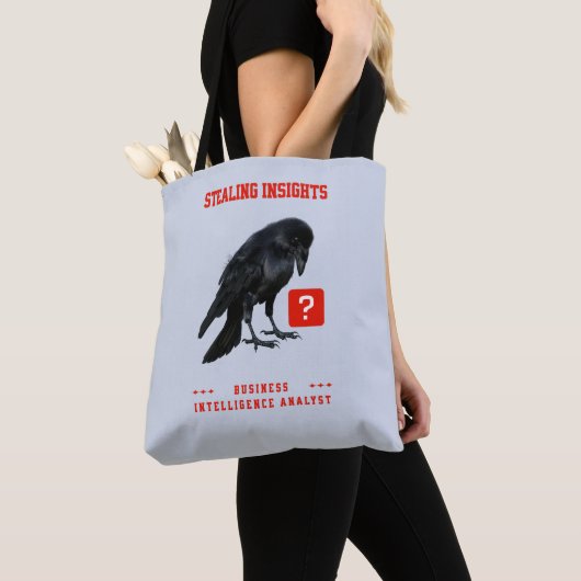 Crow Business Intelligence Analist Tote Bag (Dichtbij)