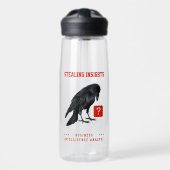 Crow Business Intelligence Analist Waterfles (Voorkant)