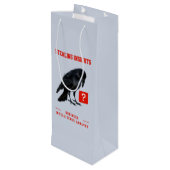 Crow Business Intelligence Analist Wijn Cadeautas (Achterkant Gekanteld)