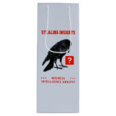 Crow Business Intelligence Analist Wijn Cadeautas (Voorkant)