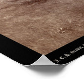 Crow Butte near Fort Robinson NE 1891 Poster (Hoek)