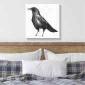 Crow Canvas Afdruk (Insitu (Slaapkamer))