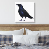 Crow Canvas Afdruk (Insitu (Slaapkamer))