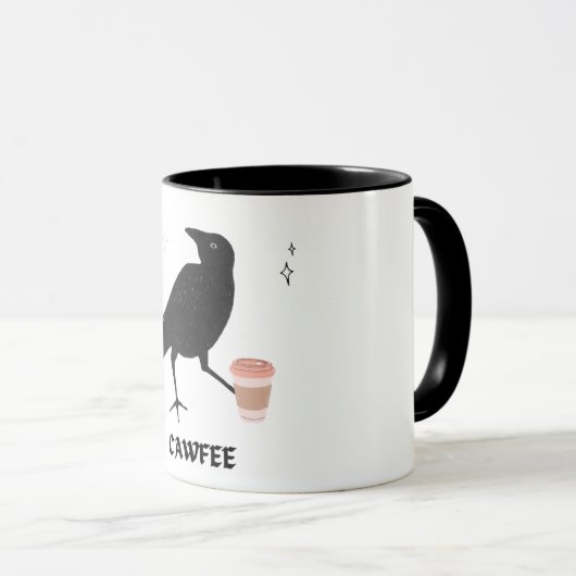 Crow Cawfee Mok (Voorkant rechts)
