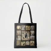 Crow Collage Art Tote Bag (Voorkant)