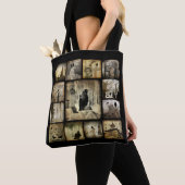 Crow Collage Art Tote Bag (Dichtbij)