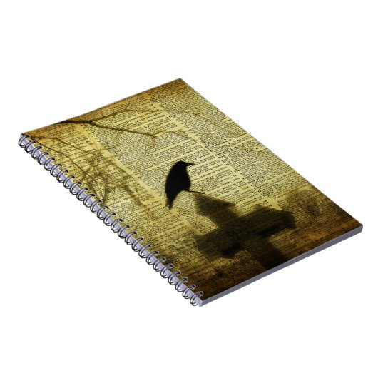 Crow Collage Notitieboek (Rechterzijde)