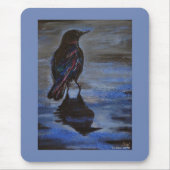 "Crow Colors" Mousepad Muismat (Voorkant)