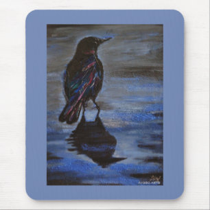 "Crow Colors" Mousepad Muismat
