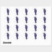 Crow Constellation Sticker (Vel)