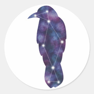 Crow Constellation Sticker