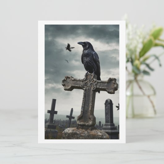 crow & cross kaart (Staand voorkant)