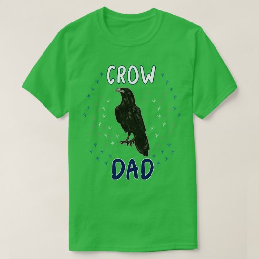 Crow Dad T-shirt (Design voorkant)