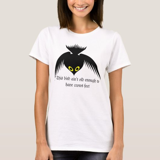 Crow Dames T Shirt (Voorkant)