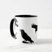 Crow Dance Coffee Mok (Voorkant links)