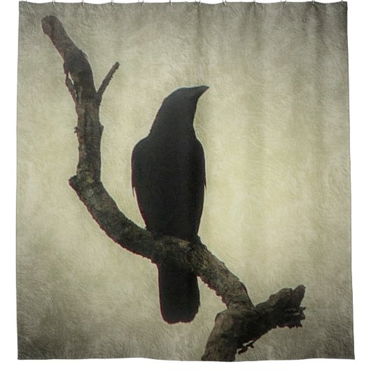 Crow Douchegordijn (Voorkant)