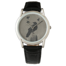 Crow en Friends Horloge