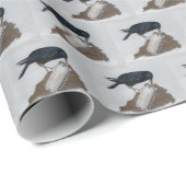 Crow en Harmonica Cadeaupapier (Rol Hoek)