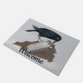 Crow en Harmonica Deurmat (Schuin)