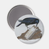 Crow en Harmonica Magneet (Voorkant / Achterkant)