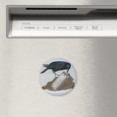 Crow en Harmonica Magneet (Insitu (Vaatwasser))