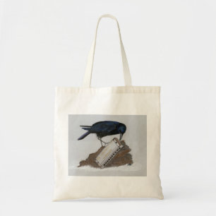 Crow en Harmonica Tote Bag