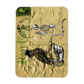 Crow en skelet magneet (Verticaal)