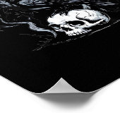 Crow, F-Caw-F Bird Moon Gothic Adult Humor Poster (Hoek)