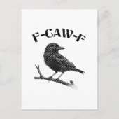 Crow F-CAW-F Briefkaart (Voorkant)