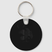 Crow, F-Caw-F Funny Bird Aesthetic Casual Sleutelhanger (Voorkant)