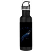 Crow, F-Caw-F Funny Bird Creative Casual Waterfles (Voorkant)
