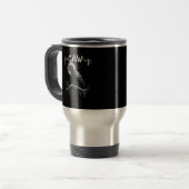 Crow F-Caw-F Funny Bird Crow Humor Creative Casual Reisbeker (Voorkant links)