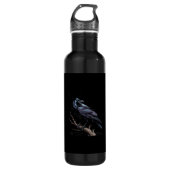 Crow, F-Caw-F Funny Bird Funny Quote Waterfles (Voorkant)
