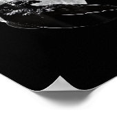 Crow F-Caw-F Funny Bird Moon Gothic Adult Humor Cr Poster (Hoek)