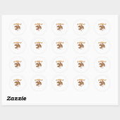 Crow F-Caw-F Funny Bird Raven Meme Ronde Sticker (Vel)