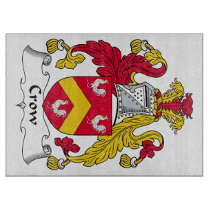 Crow Family Crest Snijplank