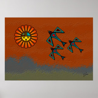 Crow Flight Poster