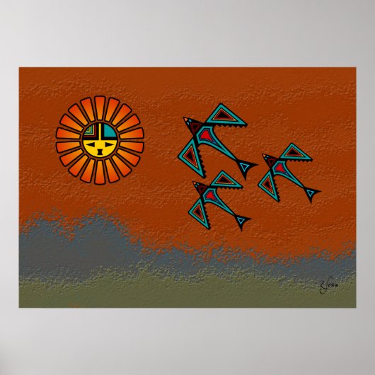 Crow Flight Poster (Voorkant)