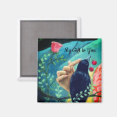 Crow Gifts Magnet (Voorkant / Achterkant)