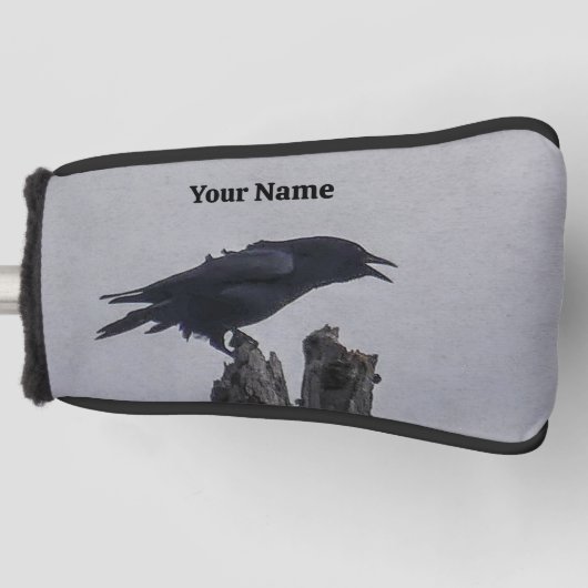 Crow Golf Head Hoesje Golfheadcover (Voorkant)