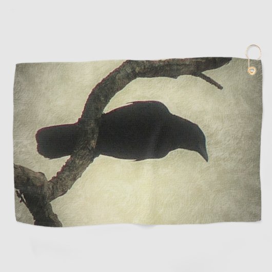 Crow Golfhanddoek (Horizontaal)