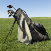 Crow Golfhanddoek (Groen)