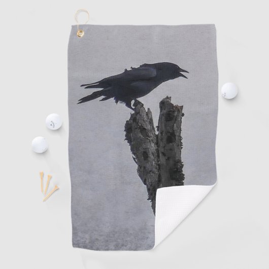 Crow Golfhanddoek (Insitu)